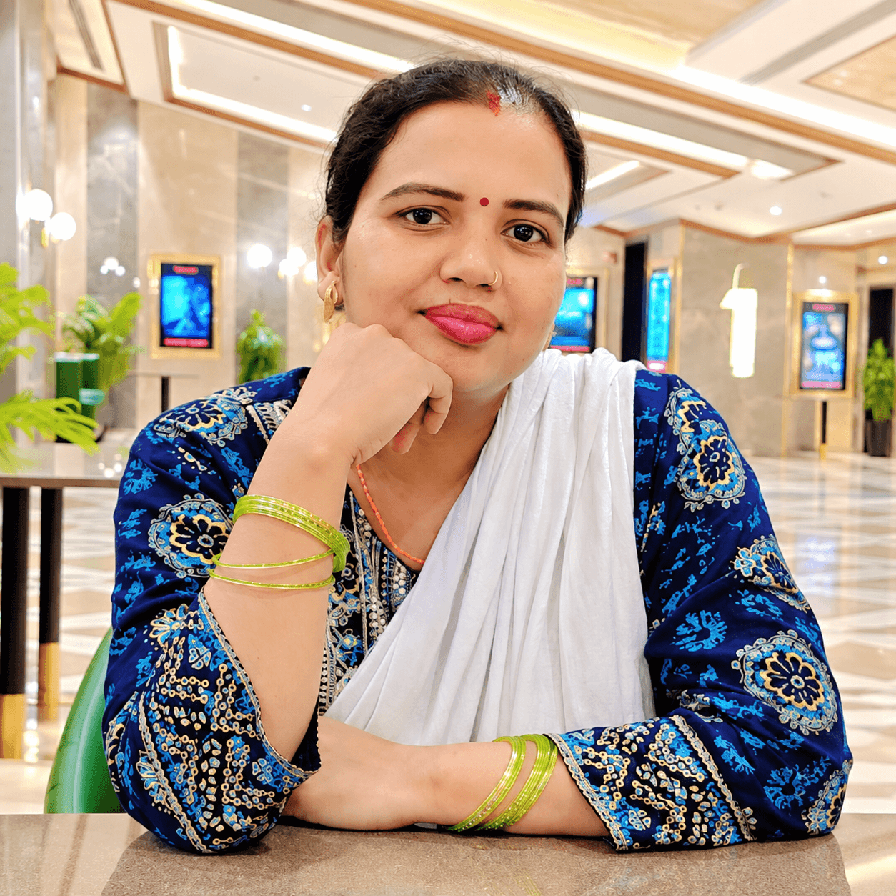 Kavita Bharti with Anuja